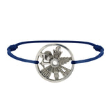 Bracelet 7 Merveilles Du Monde en Argent