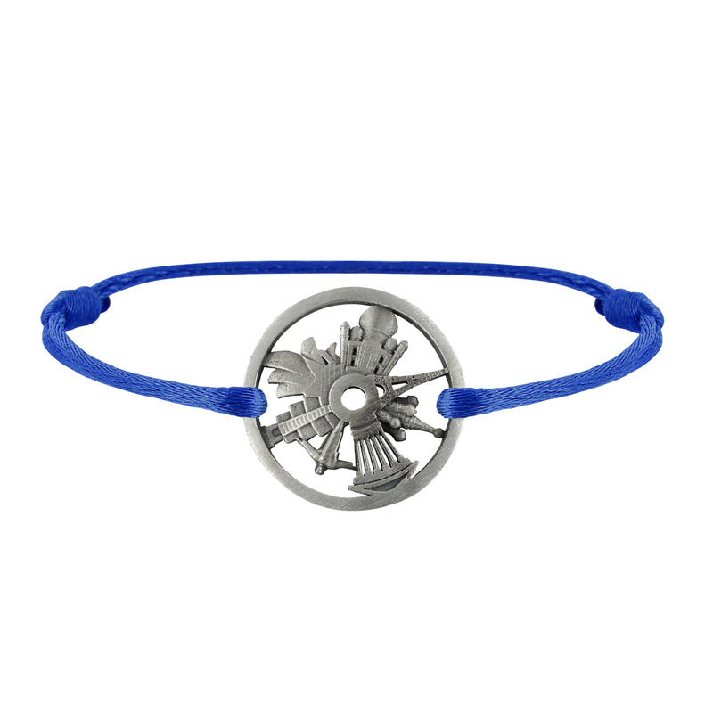 Round the World Silver Bracelet