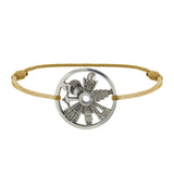 Bracelet 7 Merveilles Du Monde en Argent