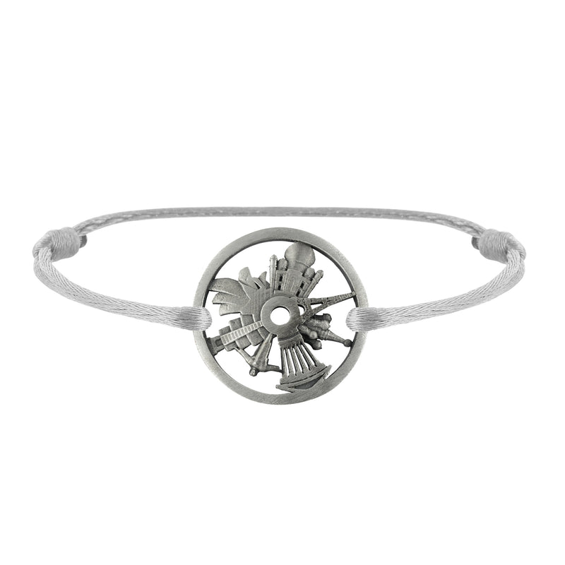 Round the World Silver Bracelet