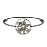 Bracelet 7 Merveilles Du Monde en Argent