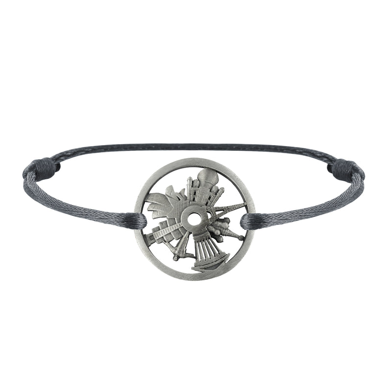 Round the World Silver Bracelet