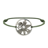 Bracelet 7 Merveilles Du Monde en Argent