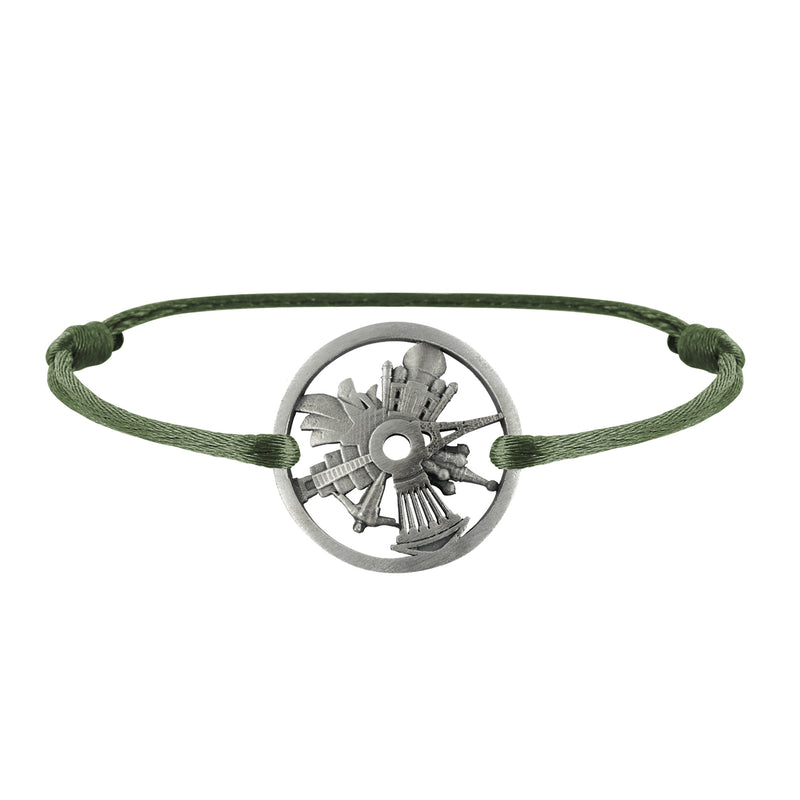 Round the World Silver Bracelet