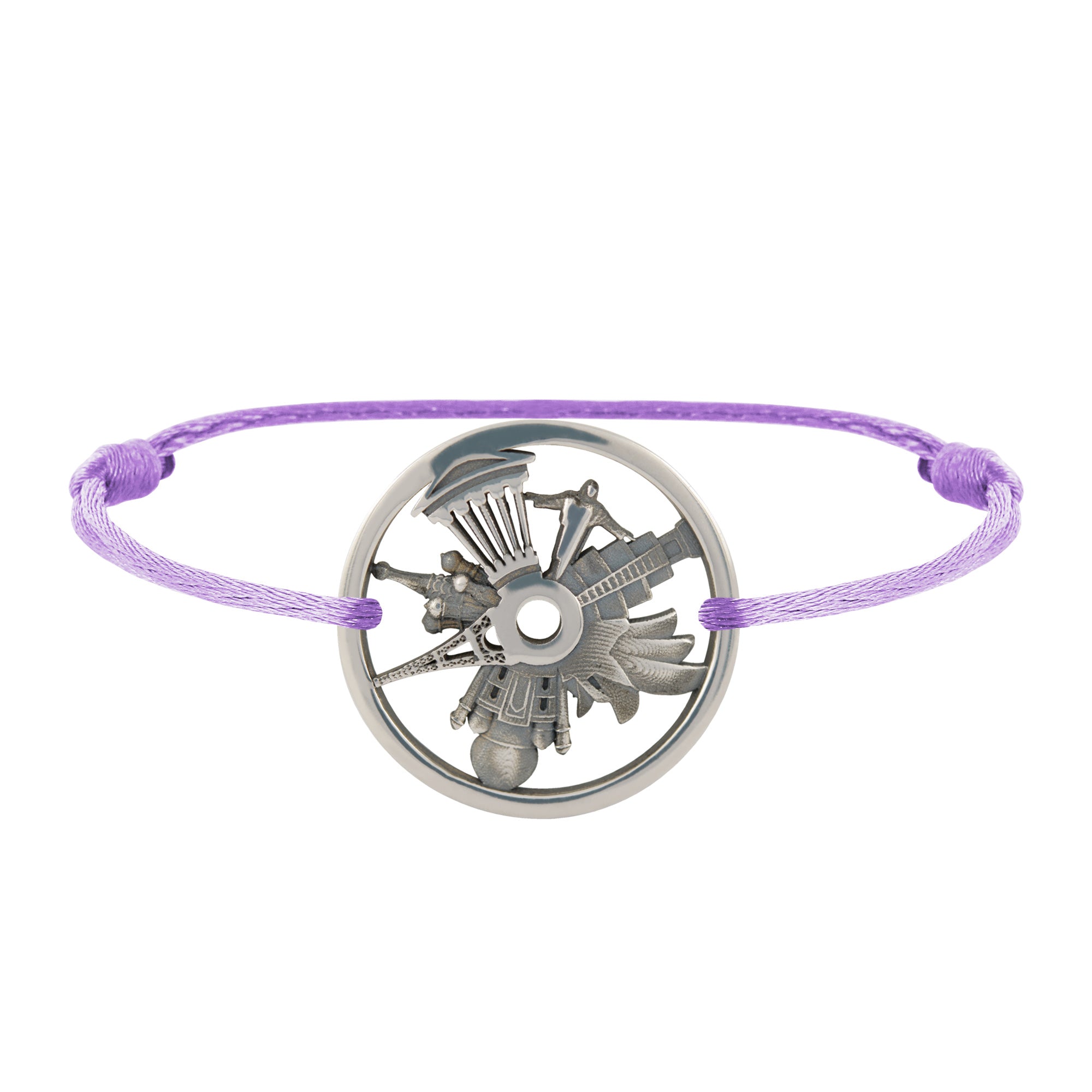 Bracelet Tour Du Monde en Argent