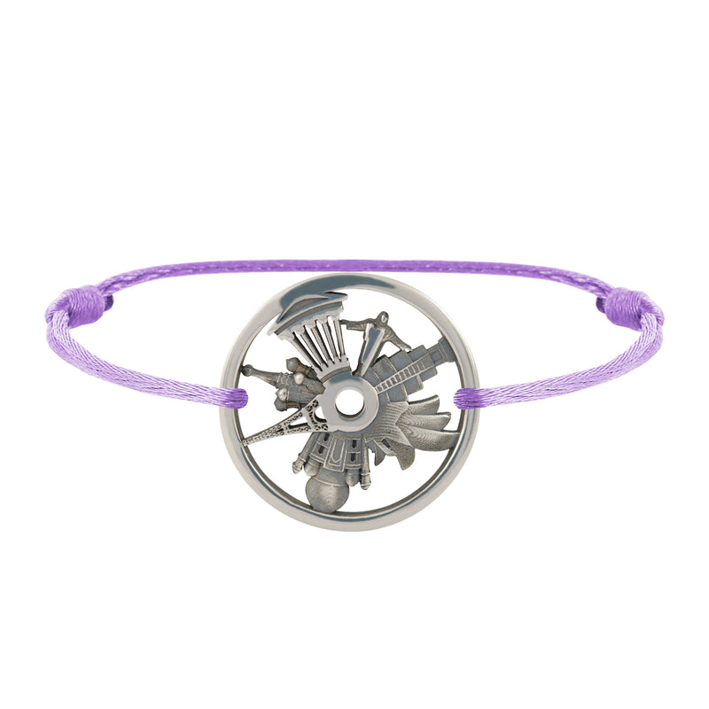 Round the World Silver Bracelet