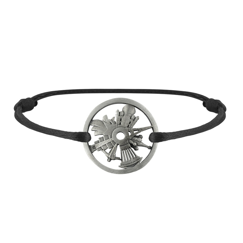 Round the World Silver Bracelet