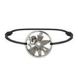 Bracelet 7 Merveilles Du Monde en Argent