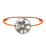 Bracelet 7 Merveilles Du Monde en Argent