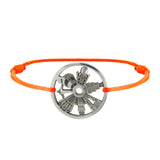 Bracelet 7 Merveilles Du Monde en Argent