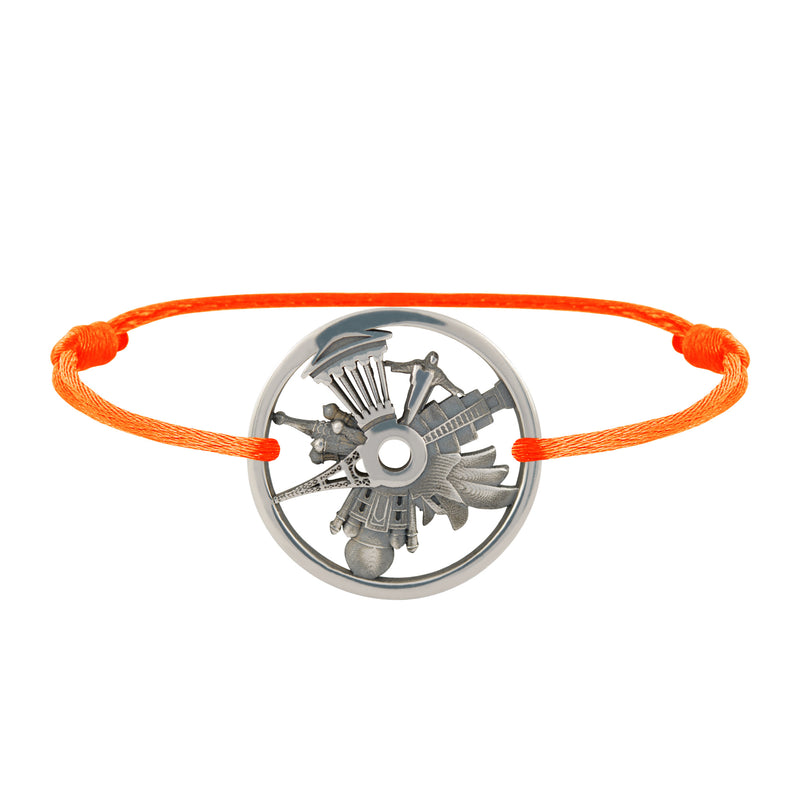 Round the World Silver Bracelet