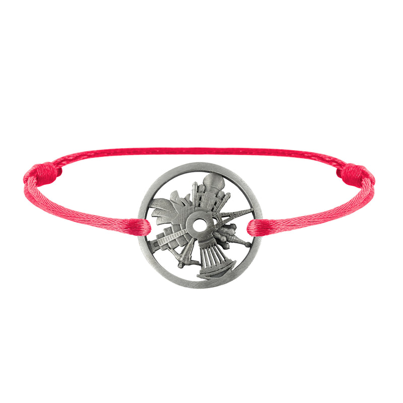 Round the World Silver Bracelet
