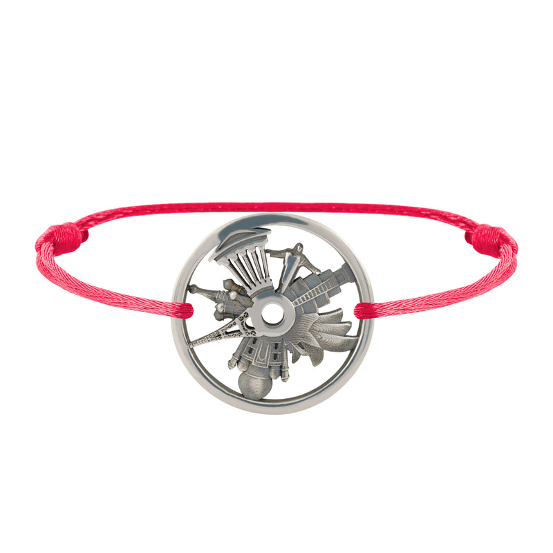 Round the World Silver Bracelet