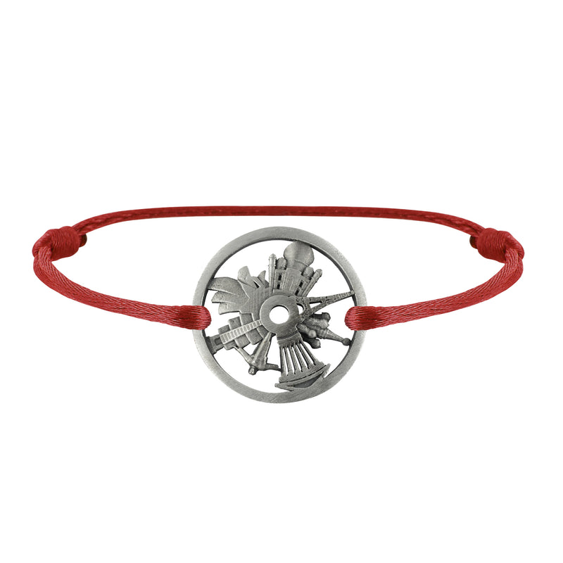 Round the World Silver Bracelet