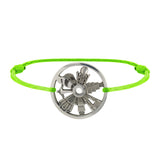 Bracelet 7 Merveilles Du Monde en Argent