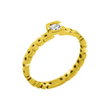 Bague Solitaire Diamant Alchimie Coussin