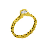 Bague Solitaire Diamant Alchimie Rond