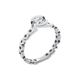 Bague Solitaire Diamant Alchimie Rond