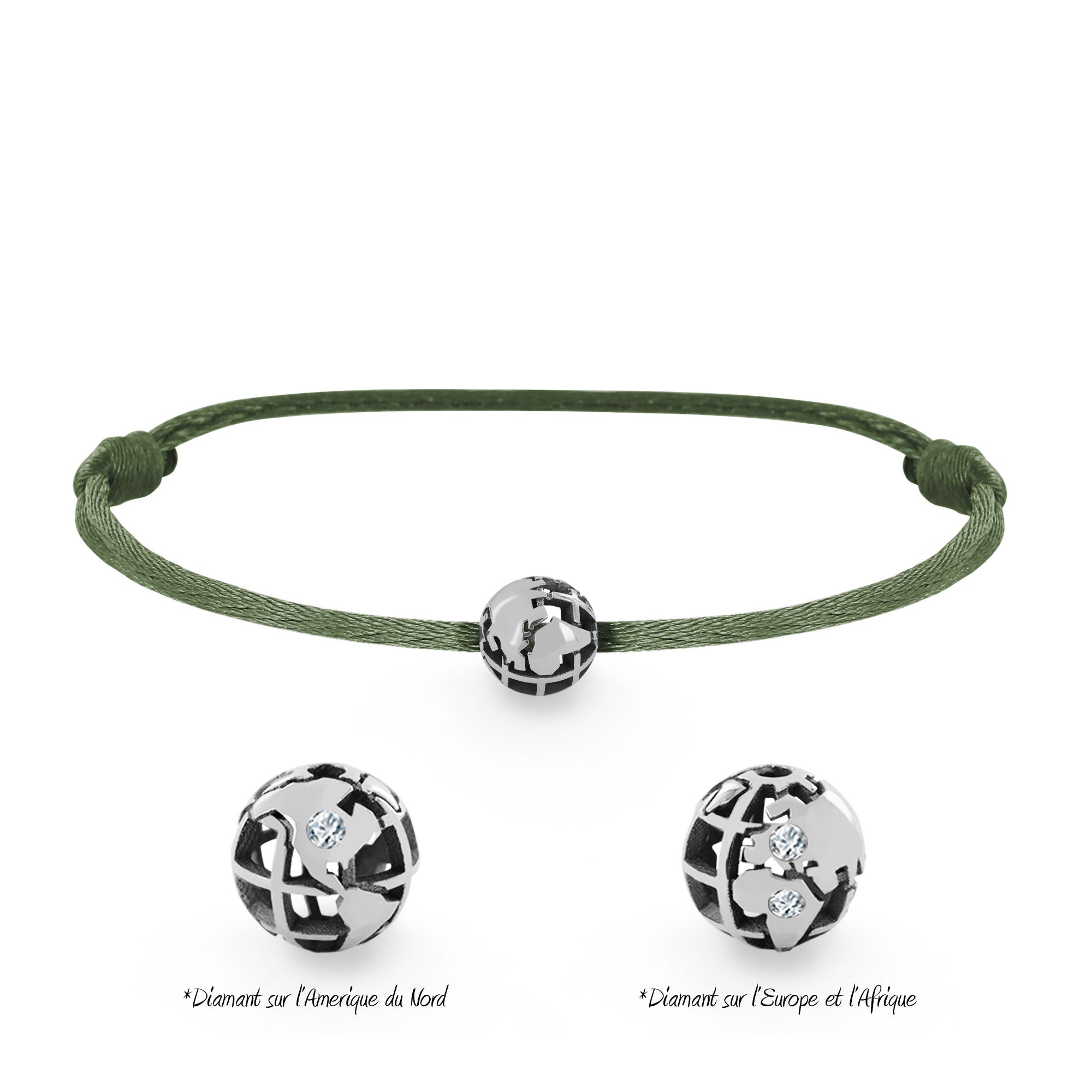 Bracelet Perle de voyage Baby personnalisable