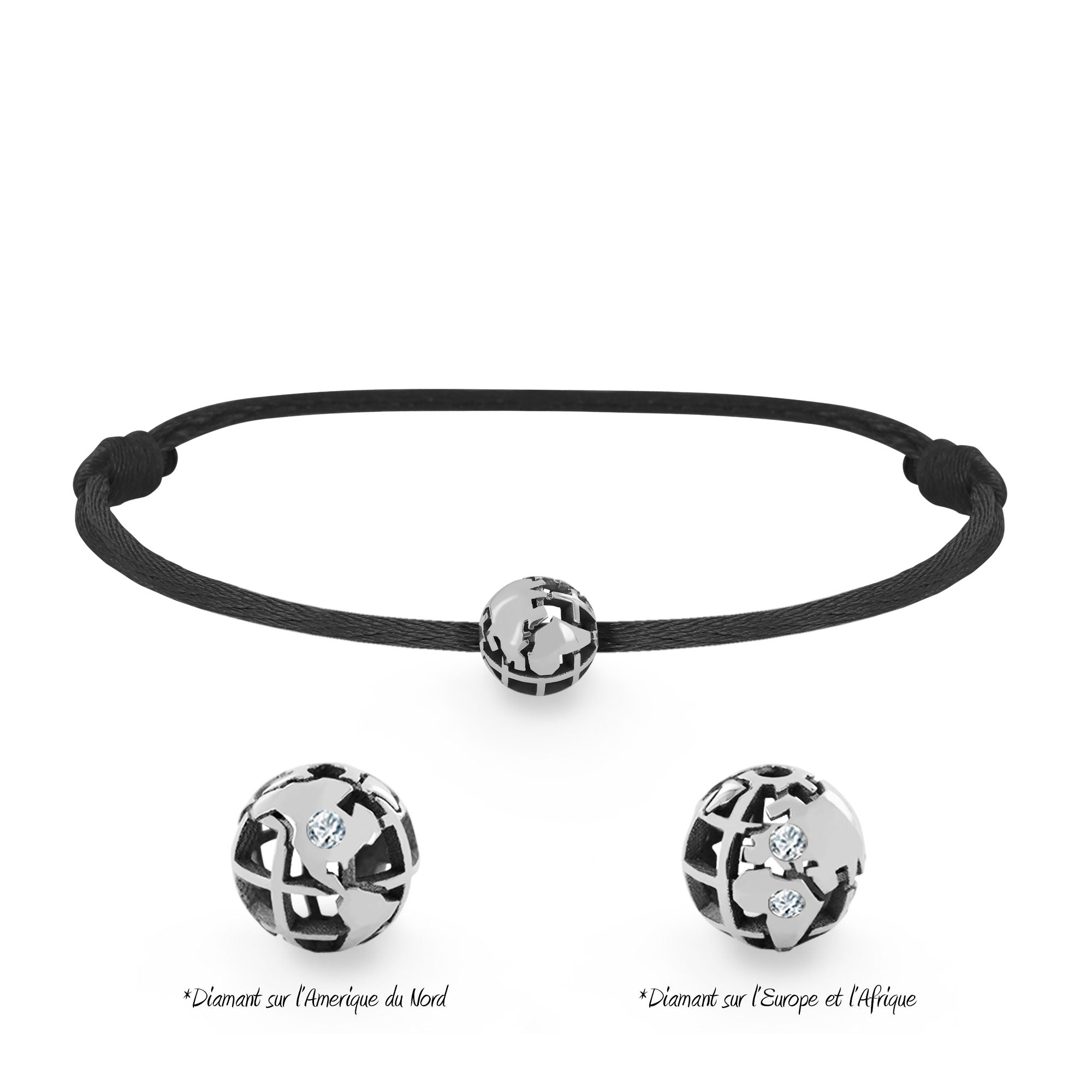 Bracelet Perle de voyage Baby personnalisable