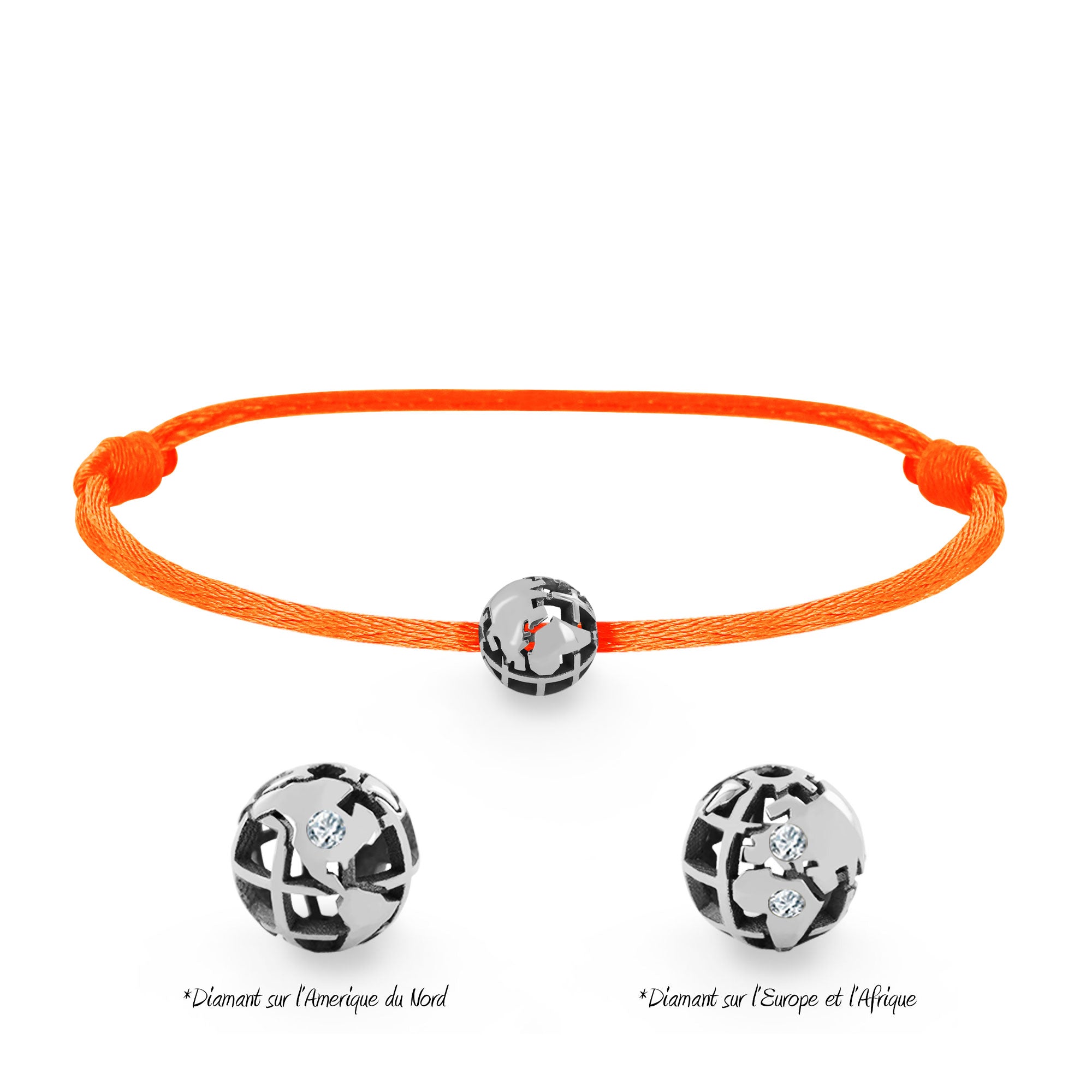 Bracelet Perle de voyage Baby personnalisable
