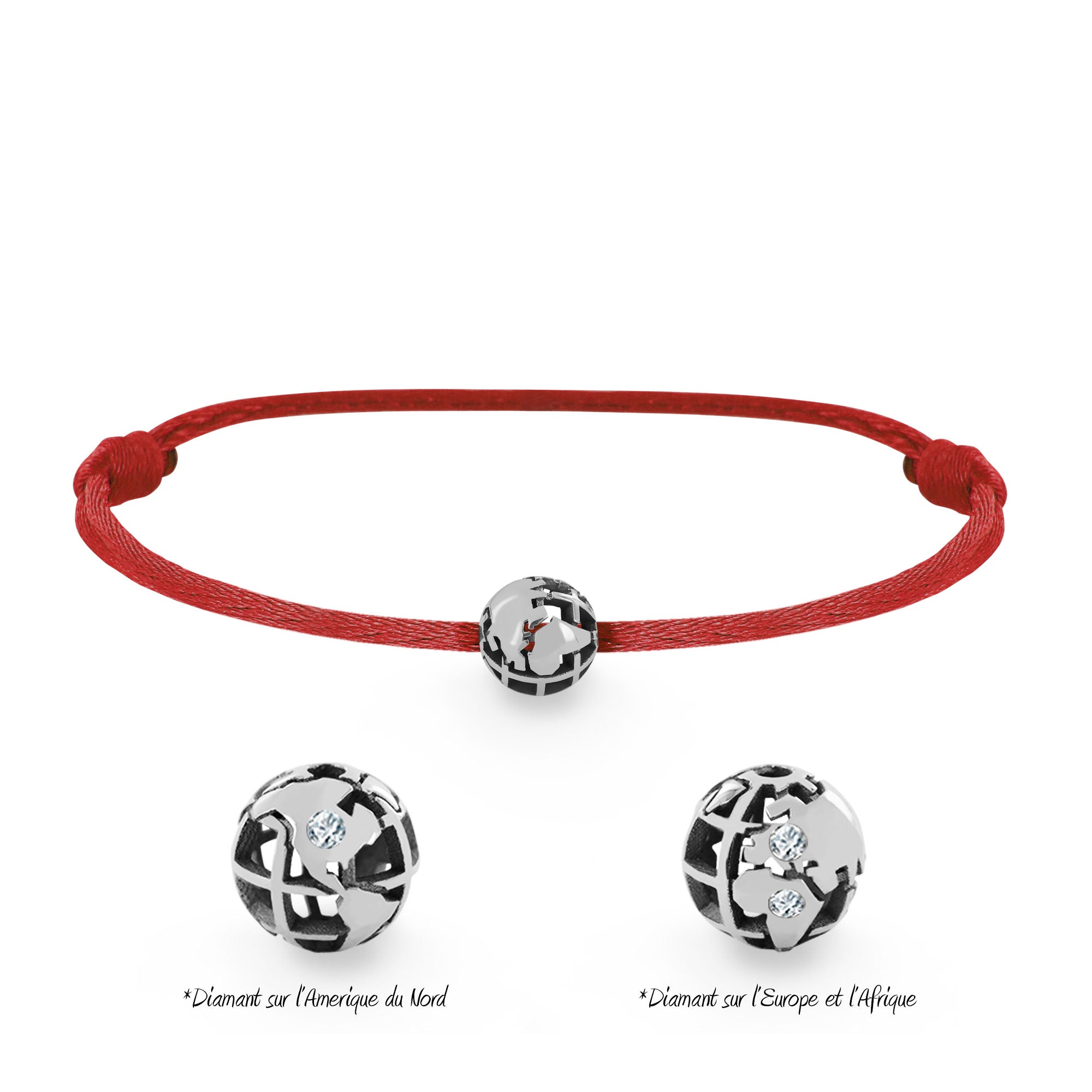 Bracelet Perle de voyage Baby personnalisable