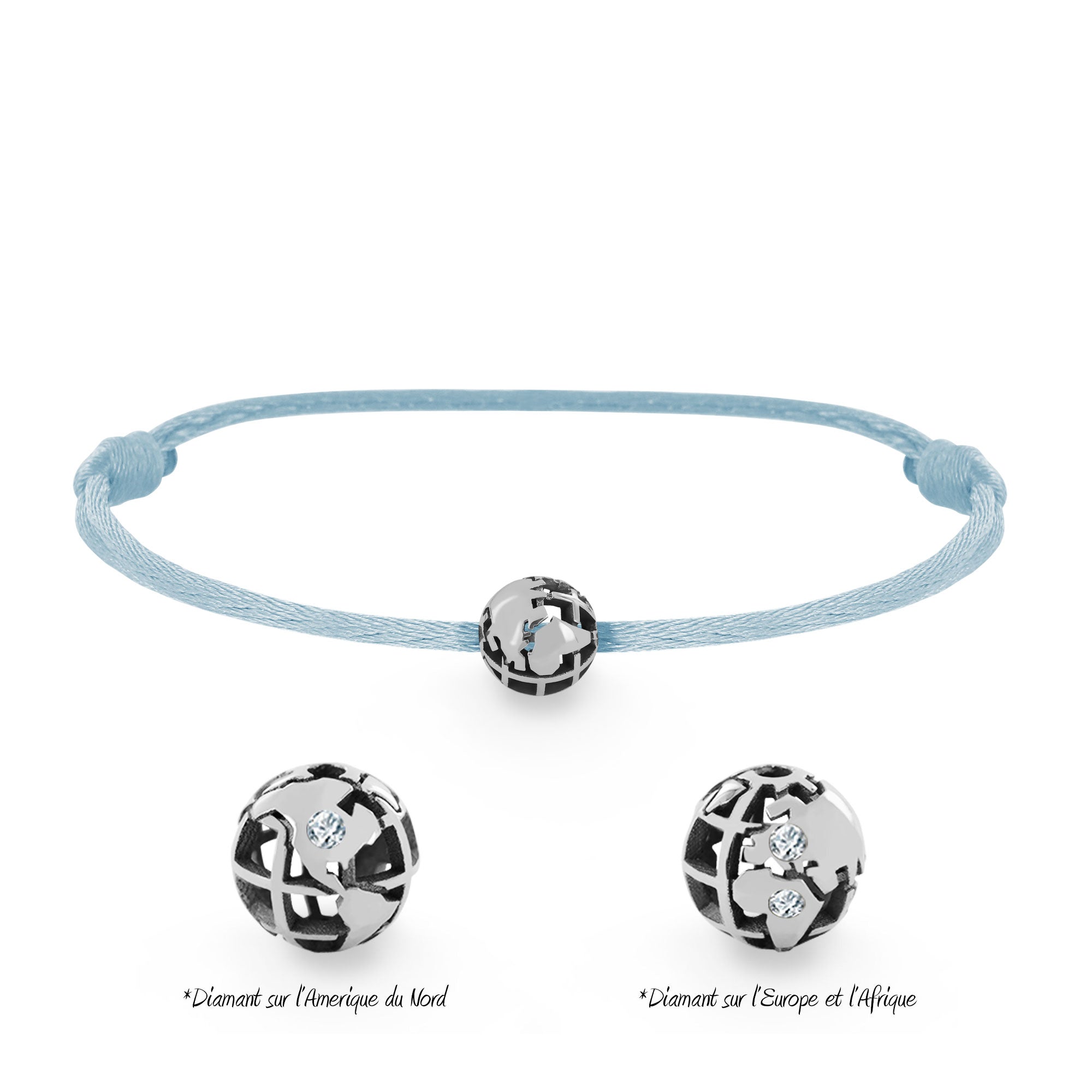 Bracelet Perle de voyage Baby personnalisable