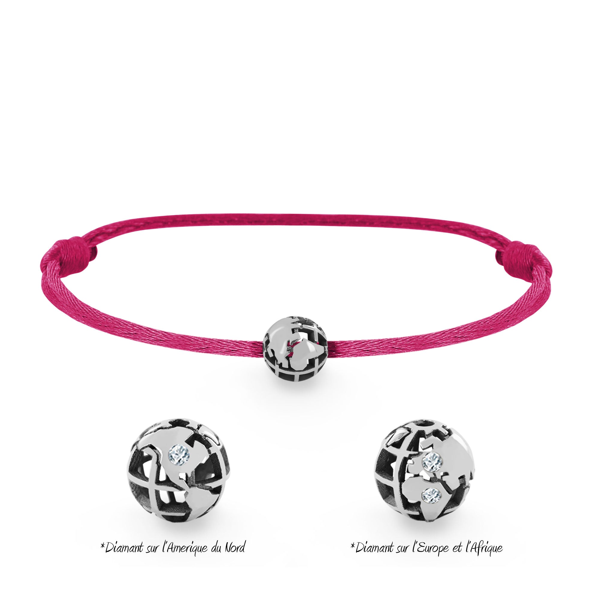 Bracelet Perle de voyage Baby personnalisable