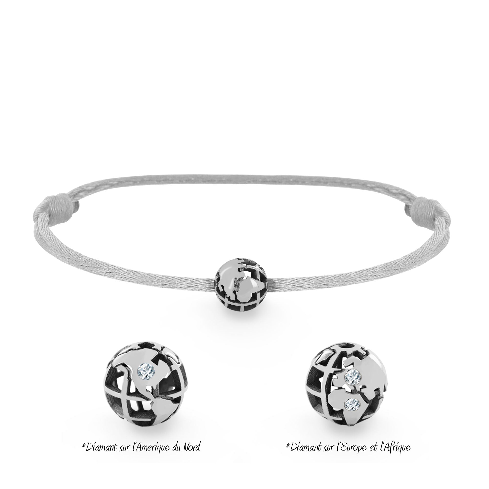 Bracelet Perle de voyage Baby personnalisable