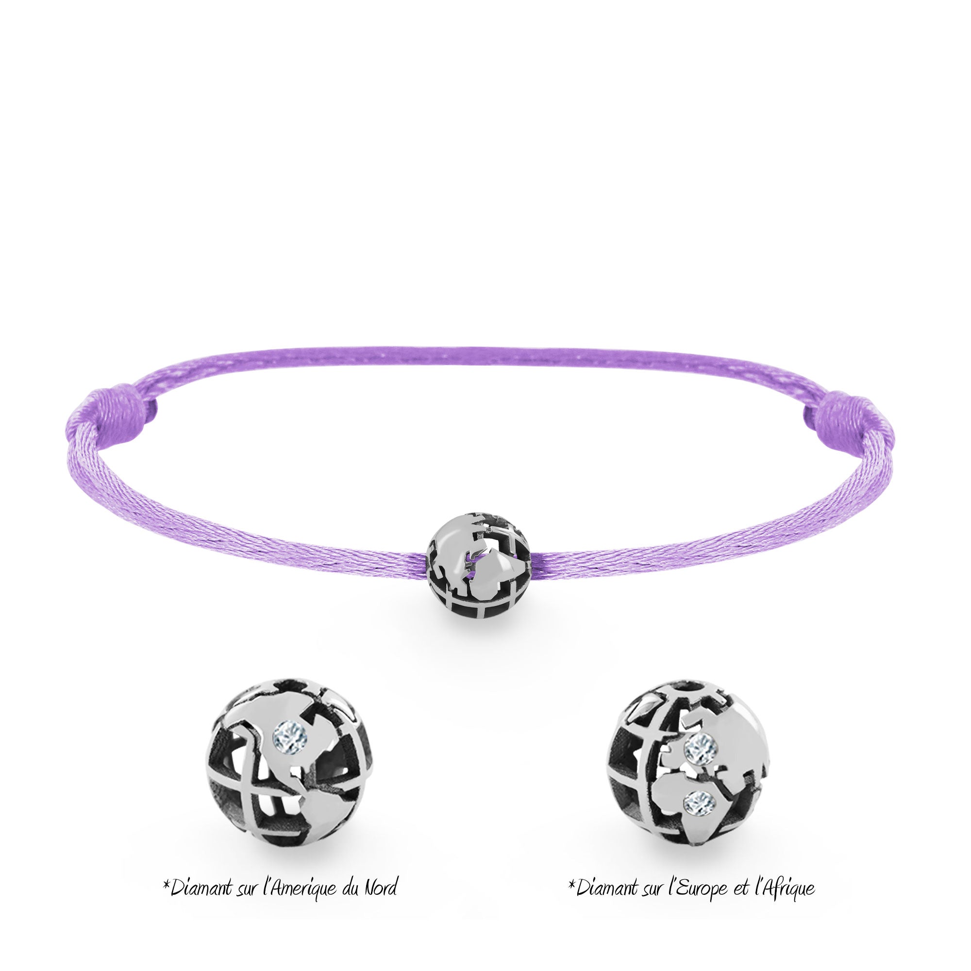 Bracelet Perle de voyage Baby personnalisable