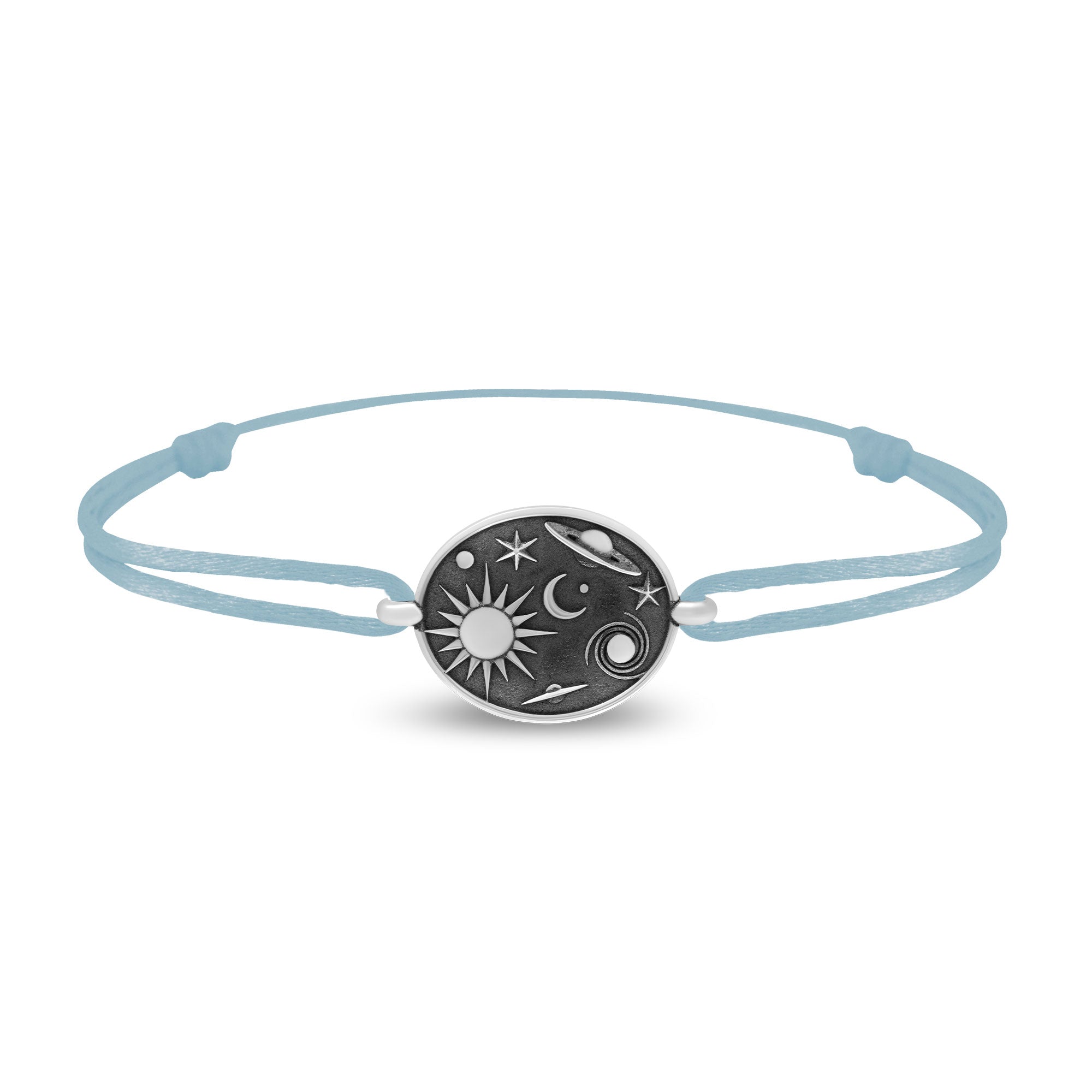 Bracelet lien astre en argent