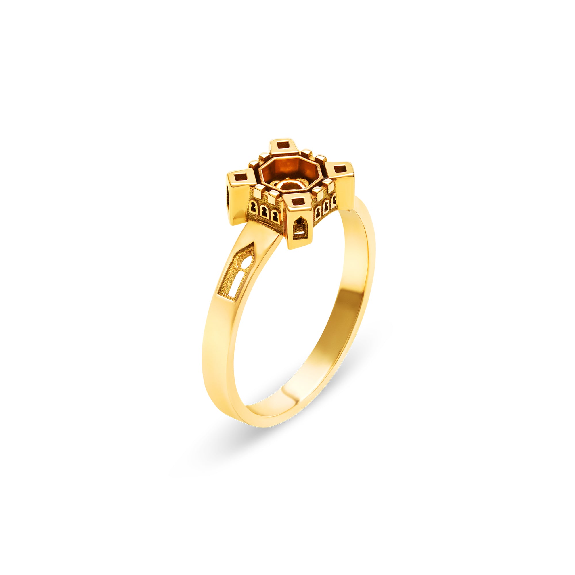 architecture Dubai Baby ring in gold