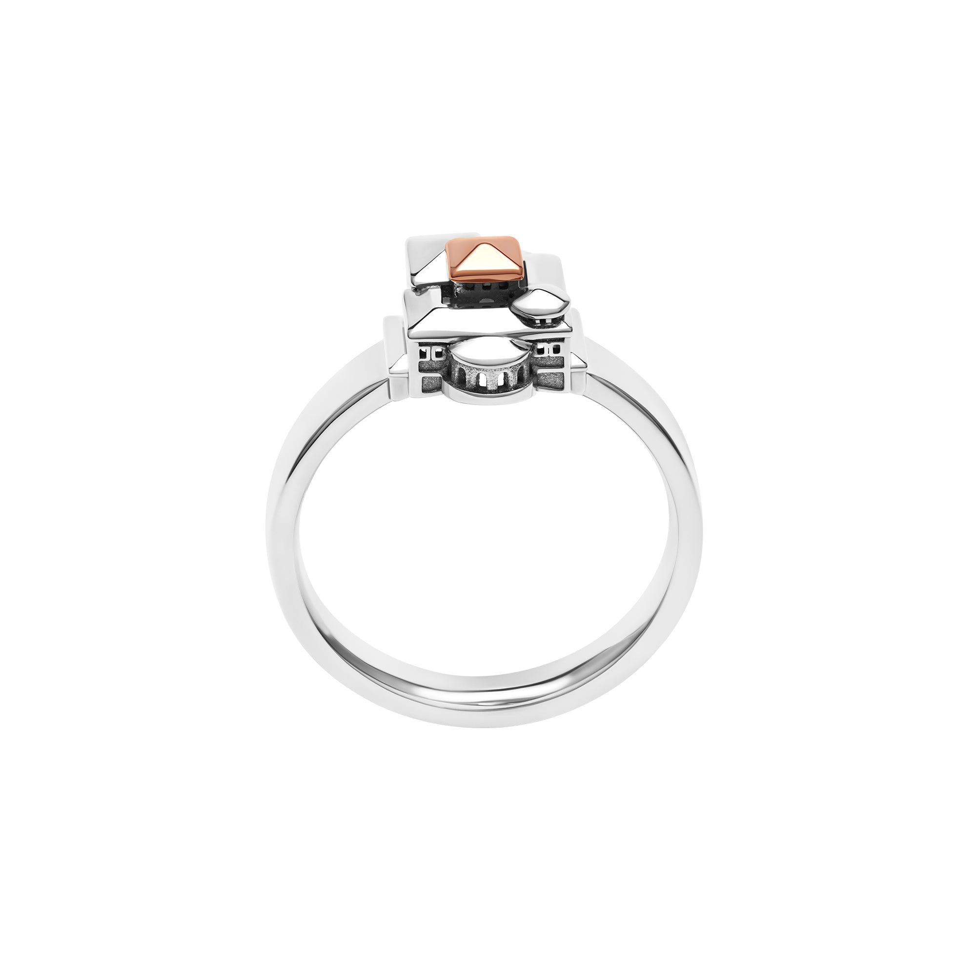 Bague architecture Monastère Baby en or
