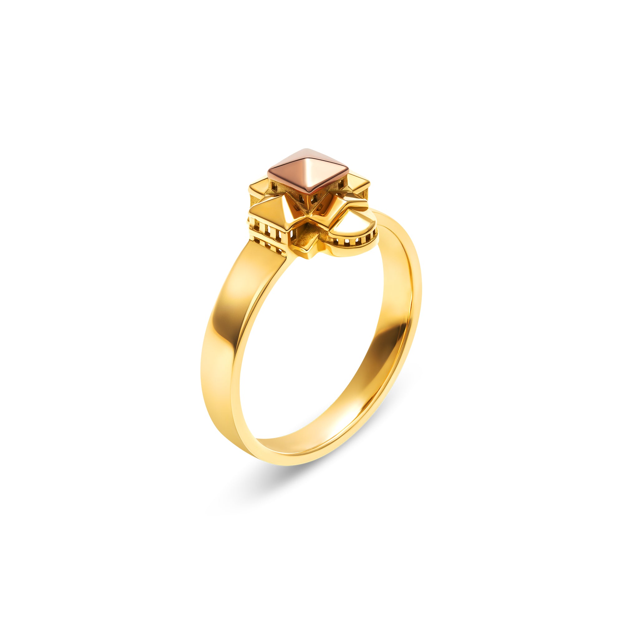 architecture San Lillo Baby ring in gold