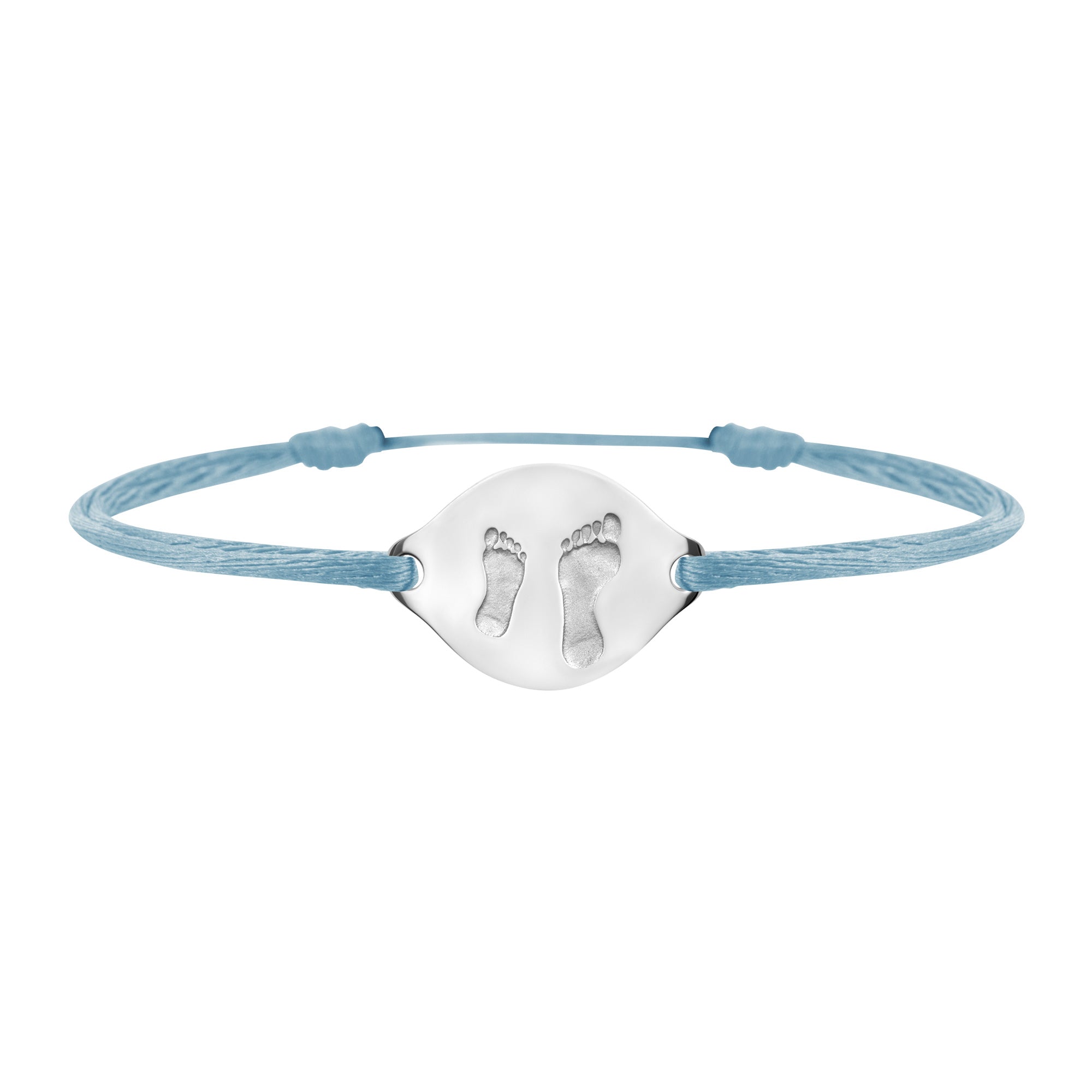 Accompanying foot link bracelet in gold, large model