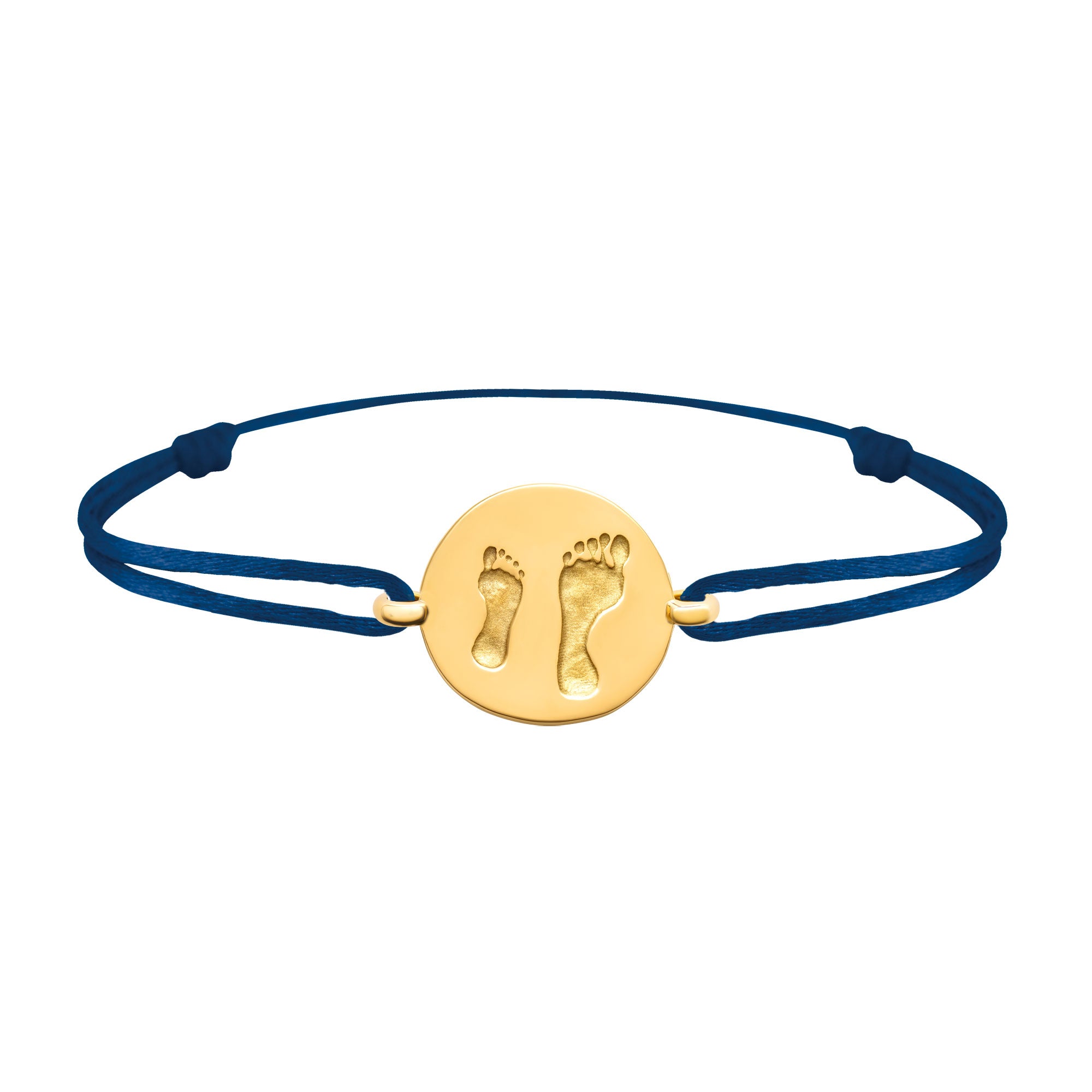 Accompanying link bracelet in gold, small model