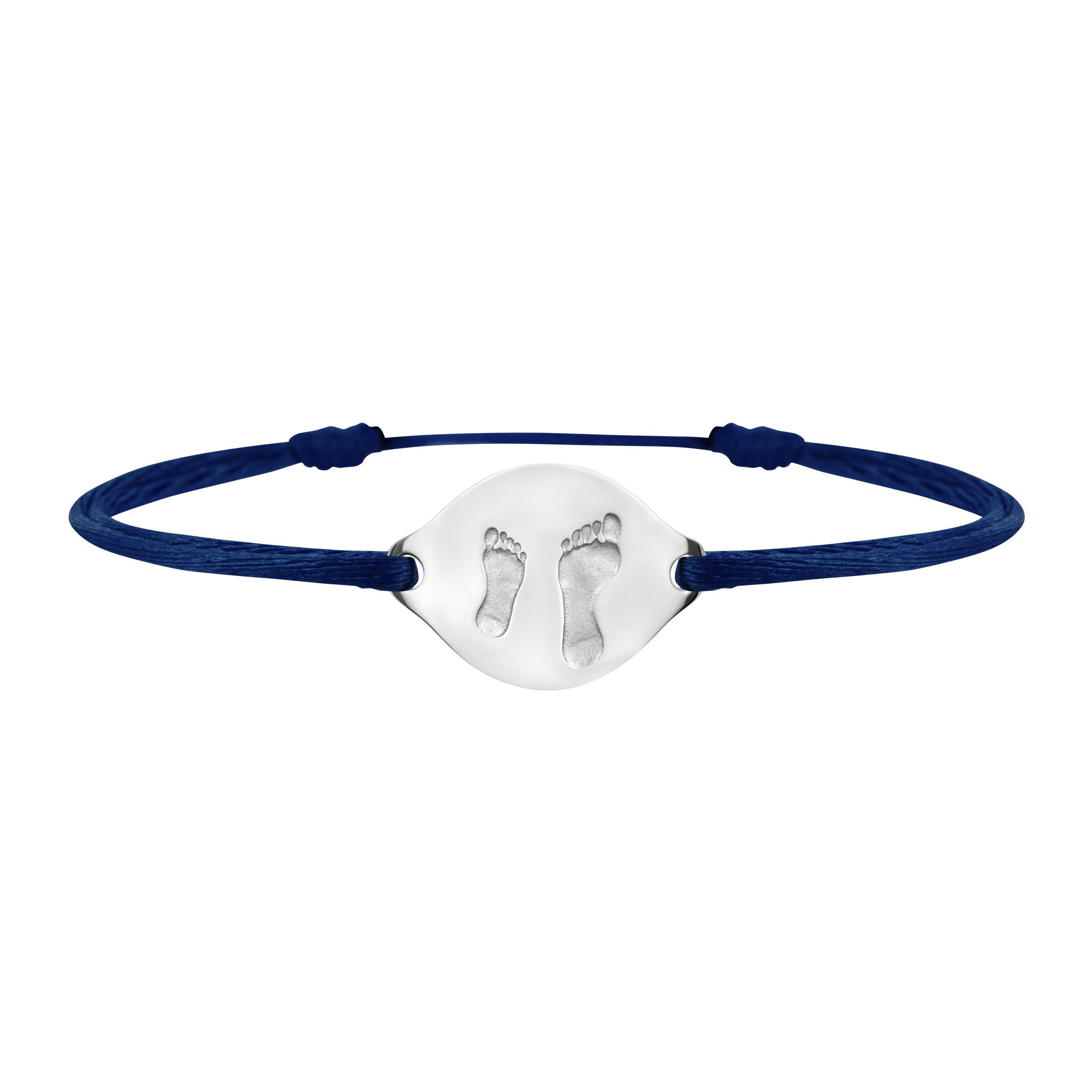 Accompanying foot link bracelet in gold, large model