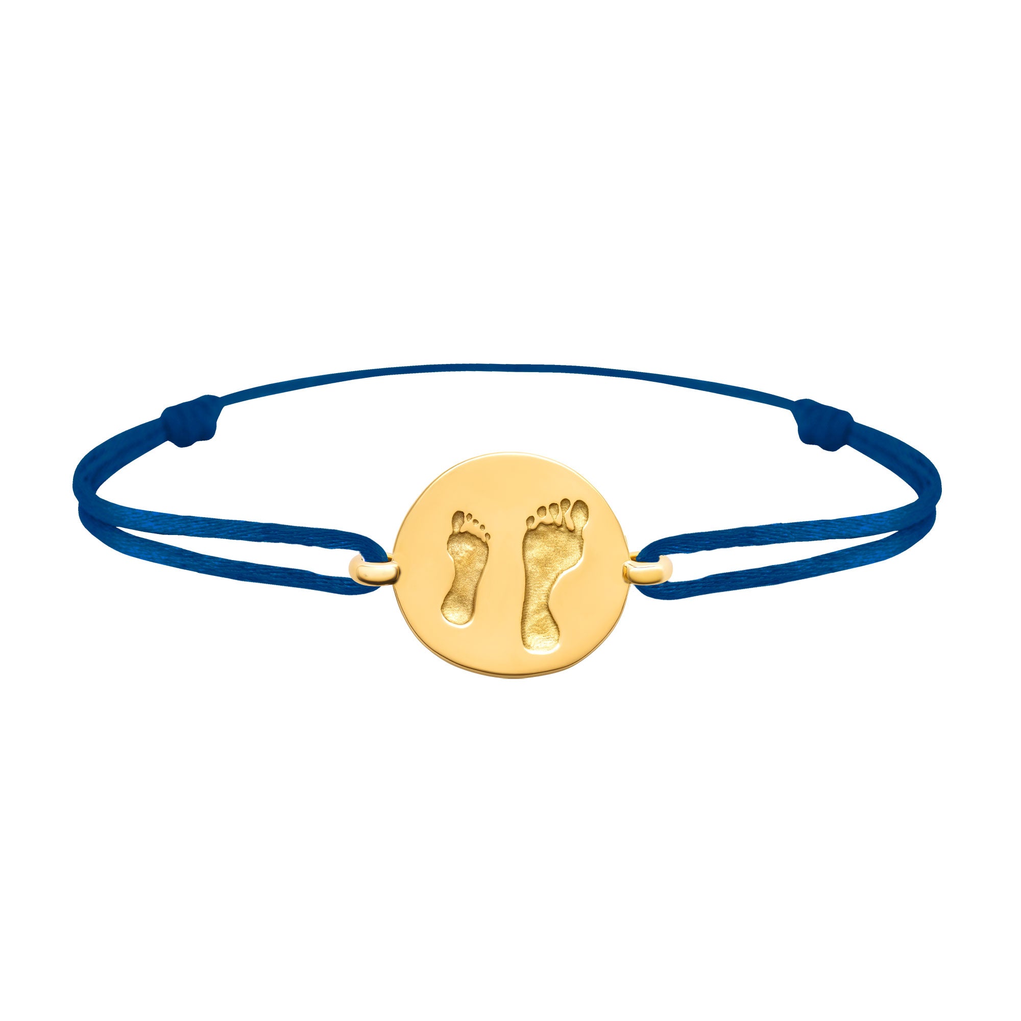 Accompanying link bracelet in gold, small model