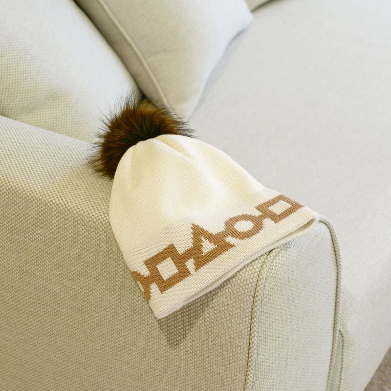 Bonnet alchimie blanc