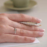Bague Solitaire Alchimie rond en or diamant 0,07 ct