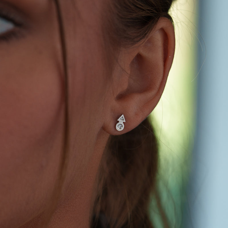 Boucles d'oreilles Alchimie Trilogie N°0