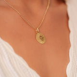 Médaille laïques Tournaire Soleil or