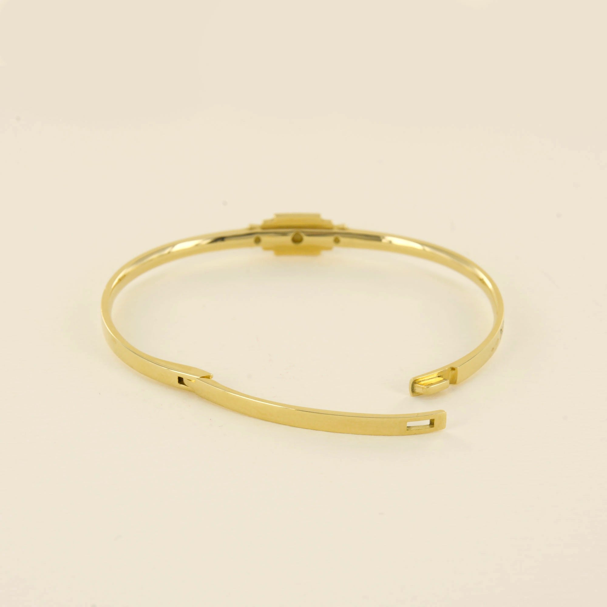 Bracelet jonc free en or jaune