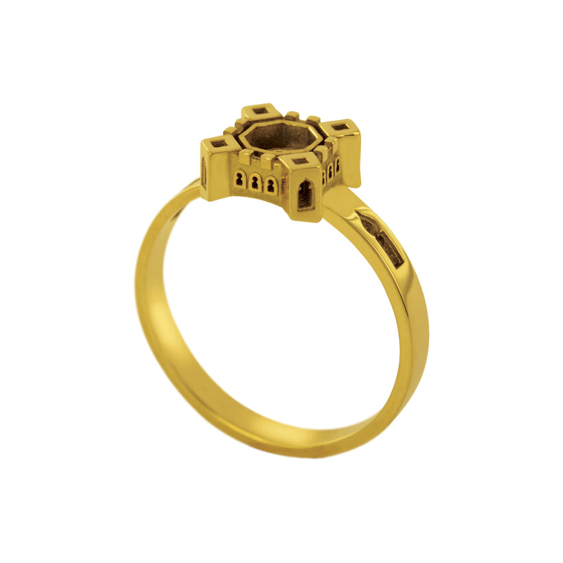 Bague architecture Dubaï Baby en or