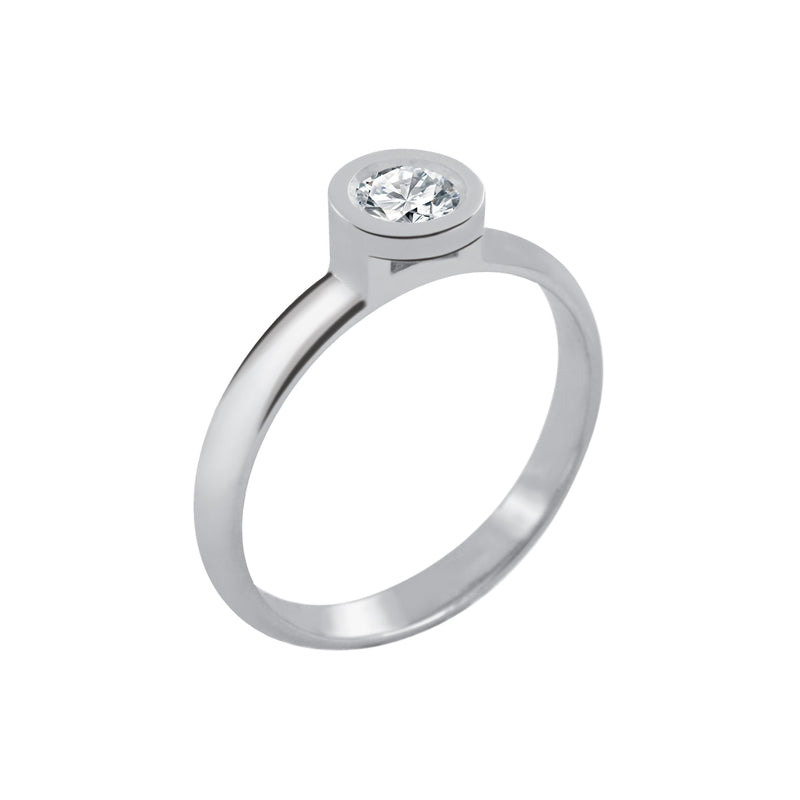 Bague Solitaire Easy diamant en or