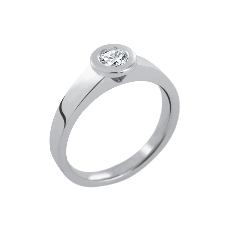 Bague Solitaire Envie diamant en or