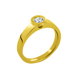 Bague Solitaire Envie diamant en or