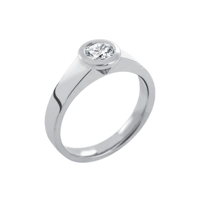 Bague Solitaire Envie diamant en or