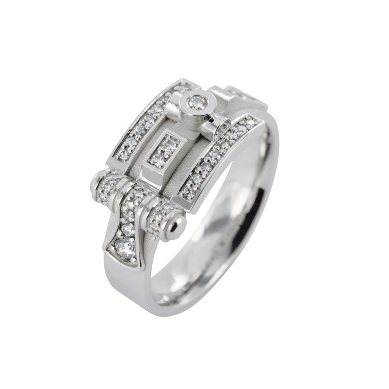 Bague Free pavage medium