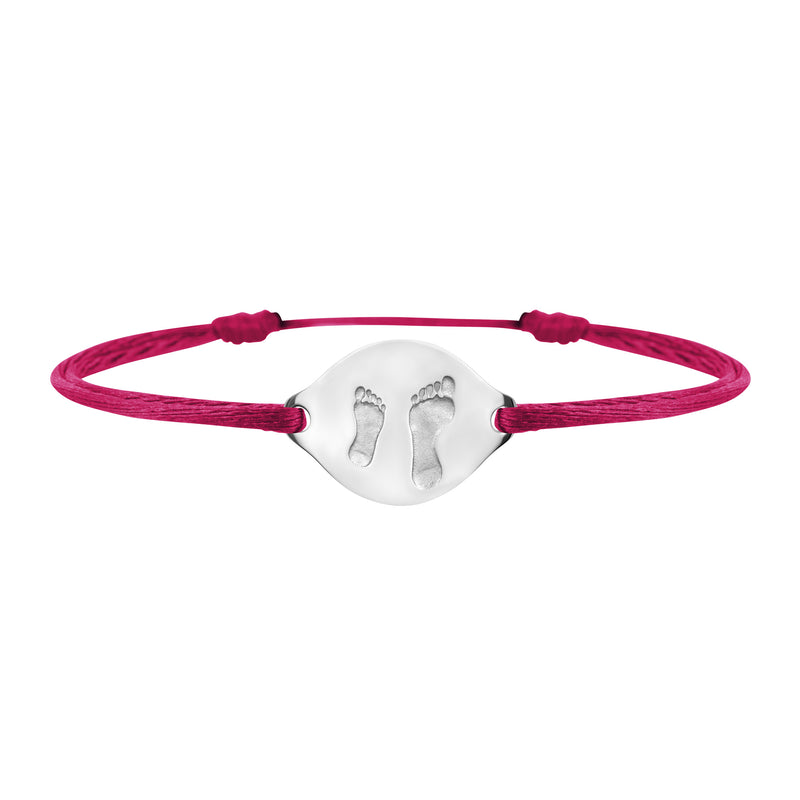 Accompanying foot link bracelet in gold, large model